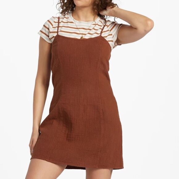 Billabong Stay Awhile Mini Dress - Picture 4 of 4
